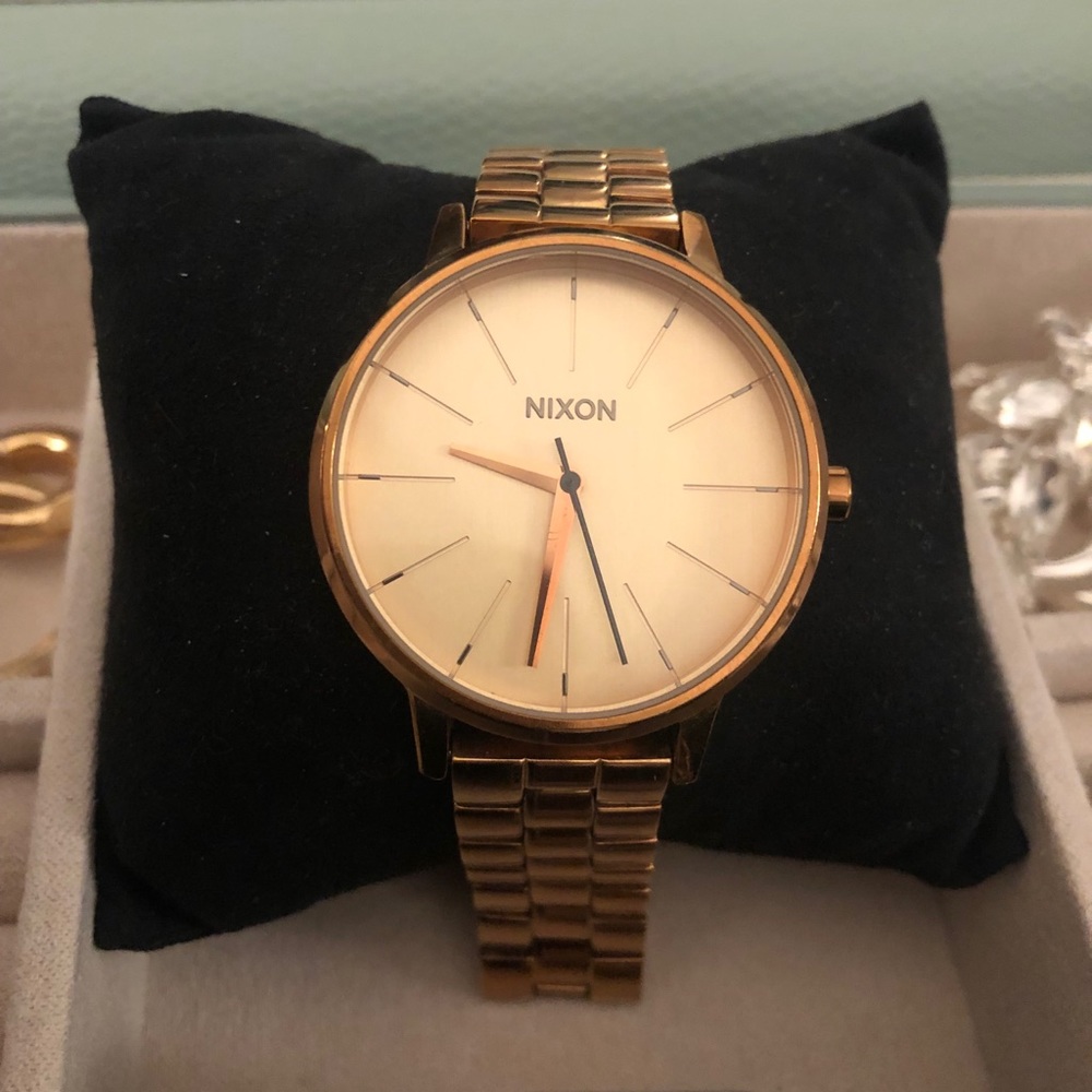 Nixon Kensington Rose Gold Watch
